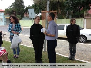 Presídio de Tijucas participa de feira municipal