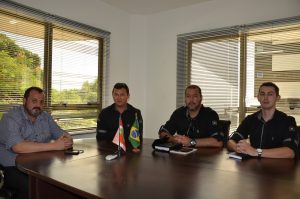 Equipe  do Complexo Penitenciário do Vale do Itajaí (CPVI) participa de reunião com secretário Leandro Lima
