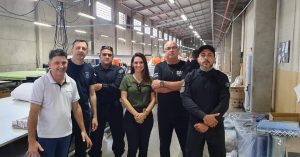 Comissão da Polícia Penal do Mato Grosso do Sul faz visita técnica em Santa Catarina