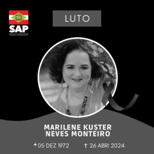 Nota de pesar – Marilene Kuster Neves Monteiro