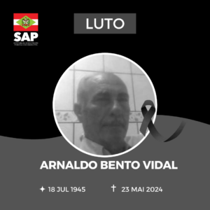 Nota de pesar: Arnaldo Bento Vidal