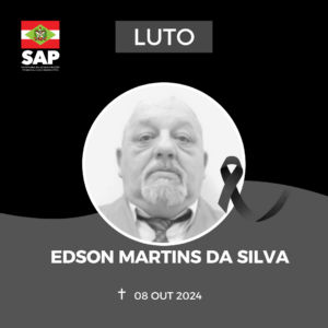 Nota de pesar: Edson Martins da Silva