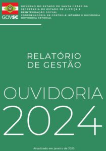 SEJURI publica relatório 2024 da ouvidoria do órgão