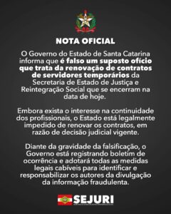 Nota oficial